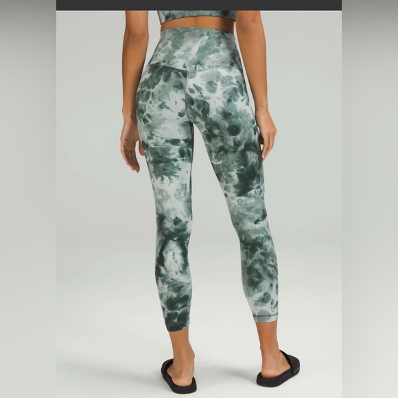 Lululemon Align High-Rise Pant 25" Diamond Dye Starlight Smoked Spruce Size 4 - Picture 1 of 8